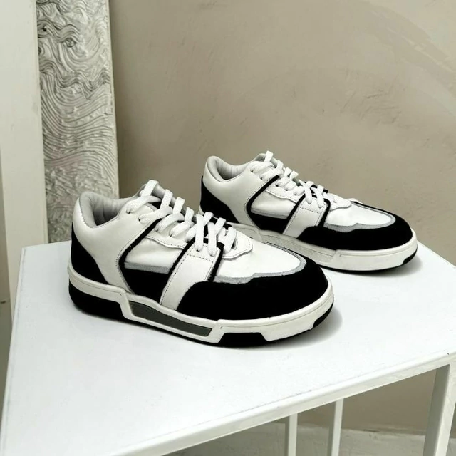 CAPRI CUERO BLANCO Y NEGRO