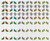CARTELÃO ADESIVOS 3D C/ 120 UN - Ref.1634-2