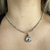 Collar Mali plateado