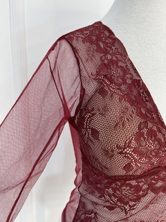 Cropped renda - loja online