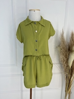 Imagem do Conjunto Cropped e Short
