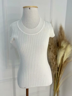 Blusa tricot modal