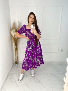 Vestido Midi Butterfly