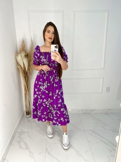 Vestido Midi Butterfly na internet