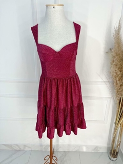 Vestido lurex