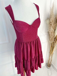 Vestido lurex - comprar online