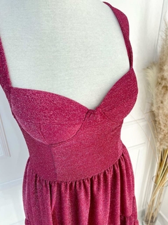 Vestido lurex na internet