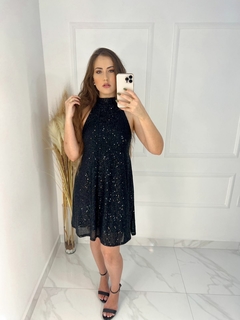 Vestido paetê