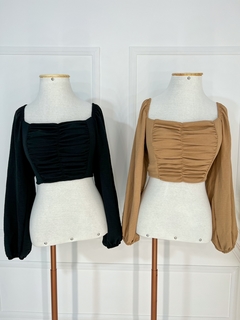 Cropped manga longa