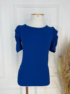 Blusa canelada