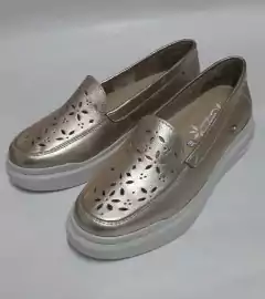 CAVATINI - ALANIS. MOCASIN CONFORT. PLATINO - Art: 8132
