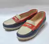 SEA BORN - MOCASIN CLASICO. TRICOLOR AZUL - ART: 8298