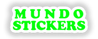 Mundo sticker