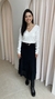 Saia LUISA - Preto - comprar online