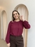 Blusa LAURA - Marsala na internet