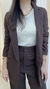 Blazer ÍSIS - Marrom - comprar online