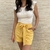 Shorts ESTHER - Amarelo - Aima Moda Feminina