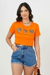 Cropped Coração LOVE