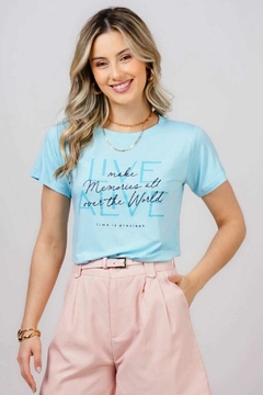 T-shirt Live Alive