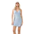 Vestido Curto Colcci Slim Canelado Feminino - Azul - comprar online