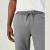 Bermuda Masculina Malwee Comfort Em Moletom - Cinza Escuro na internet
