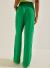 Calça Colcci Wide Com Elástico Sport Beach - Verde - comprar online