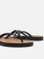 Chinelo de Dedo Fit Brizza Arezzo - Preto - Hall Sports 