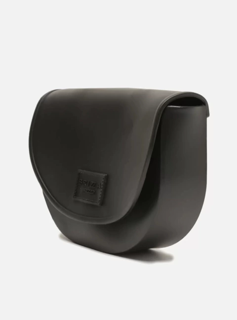 Bolsa Tiracolo Nina Pequena Brizza Arezzo- Preta