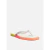 Chinelo de Dedo Off-White Color Square Brizza Arezzo - Branco/Amarelo/Rosa/Laranja - comprar online