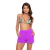 Short de Banho Curto Sol e Energia Feminino - Roxo