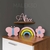 Kit Arco - Íris + Letreiro Personalizado Simples Decoração
