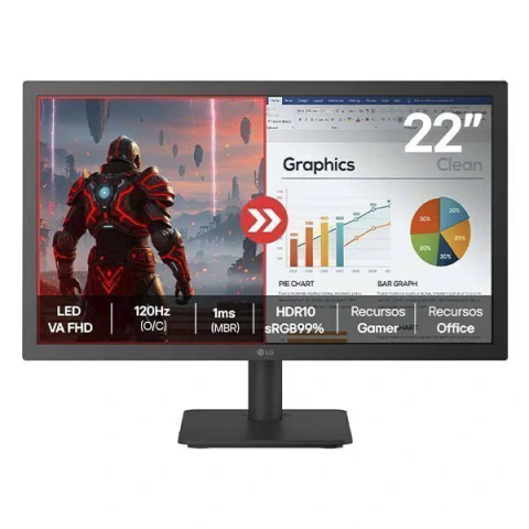 Monitor Full HD 22.0" LG 22U403A-B