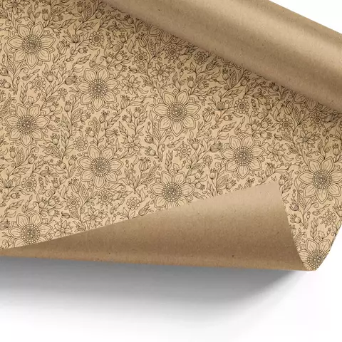 Papel estampado "Flores"