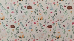 Papel estampado "Bosque naif"