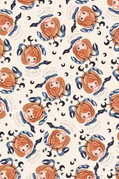 Papel estampado "Escorpio" - comprar online
