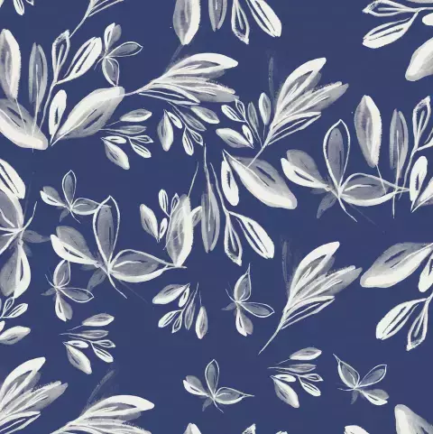 Cartulina "Flores pincel blanco" - comprar online