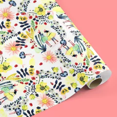 Papel estampado "Nena limón"