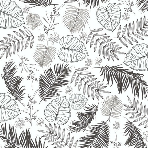 Papel estampado Palma black - comprar online