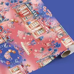 Papel estampado "Casa de te" - comprar online