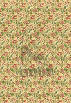 Papel estampado "Flores de invierno"