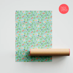 "La Puna jujeña" Cartulina estampada