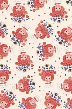 Papel estampado "Virgo" - comprar online