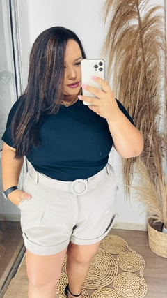 SHORT LISO ALFAIATARIA