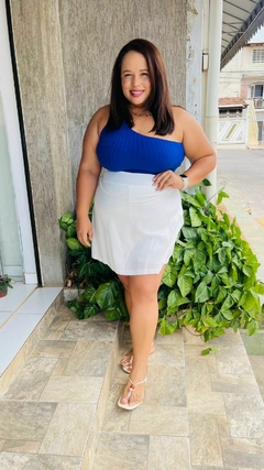SHORT SAIA RISCA DE GIZ - Maria e Maria Boutique