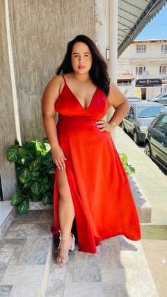 VESTIDO ACETINADO TARCILA na internet