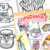 Livros de colorir reposicionáveis - Meu livro de colorir Inspira - Inspira Papelaria