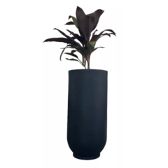 Maceta rotomoldeada Fina N70 con plato - comprar online