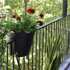 Maceta balconera baranda premium