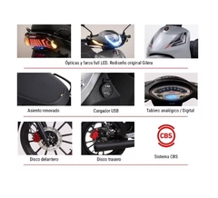 GILERA SMASH 110 FULL CBS+DOBLE DISCO en internet