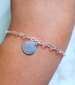 Pulseira de Prata Pai Nosso